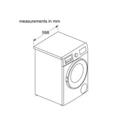 Bosch Series 4 WNA134U8GB Free-Standing 8/5kg 1400rpm Washer Dryer - White -Home Kitchen bosch wna134u8gb 8