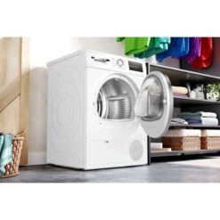 Bosch Series 4 WTH85222GB Free-Standing 8kg Condenser Tumble Dryer - White -Home Kitchen bosch wth85222gb 5
