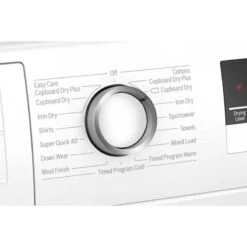Bosch Series 4 WTH85222GB Free-Standing 8kg Condenser Tumble Dryer - White -Home Kitchen bosch wth85222gb 6