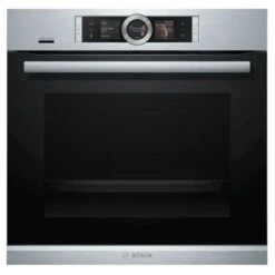 Bosch Series 8 HBG674BS1B Built-In Single Oven - Stainless Steel