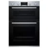 Bosch Series 6 MBA5575S0B Built-In Double Electric Oven - Stainless Steel -Home Kitchen bosch mba5575s0b series 6 built in double oven