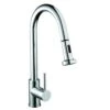 Bristan Apricot Professional Kitchen Mixer With Pull Out Spray, Chrome - APR PULLSNK C -Home Kitchen bristan apricot aprpullsnkc