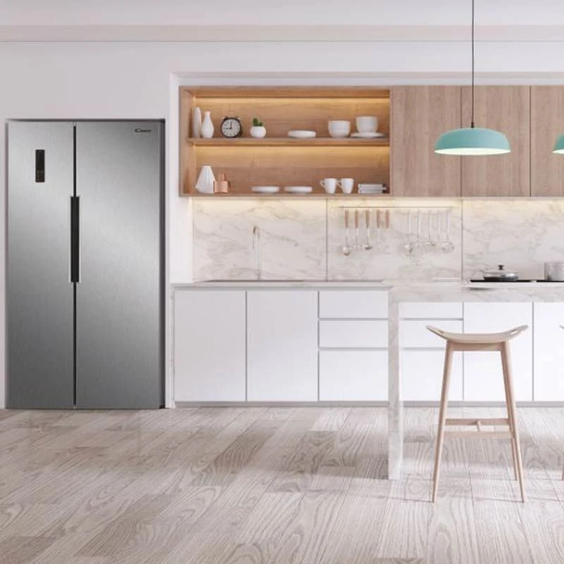 Candy CHSBSV 5172XK/N Freestanding American Fridge Freezer - Stainless Steel 5 Candy CHSBSV 5172XK/N Freestanding American Fridge Freezer - Stainless Steel - Image 3