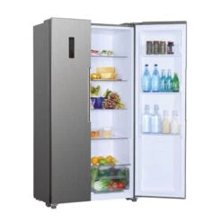 Candy CHSBSV 5172XK/N Freestanding American Fridge Freezer - Stainless Steel 14 Candy CHSBSV 5172XK/N Freestanding American Fridge Freezer - Stainless Steel -Home Kitchen c a candy chsbsv 5172xk n american fridge freezer open2