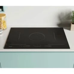 Candy Comfort CIFS85MCTT/1 75cm Induction Hob - Black Glass -Home Kitchen c a candy cifs85mctt 1 75cm induction hob lifestyle2