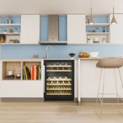 Candy DiVino CCVB 60D UK/N 60cm Wine Cooler - Black -Home Kitchen c a candy divino ccvb 60d uk n 60cm wine cooler lifestyle