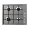 Candy Moderna CHW6LPX 60cm Gas Hob - Stainless Steel