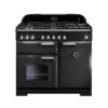Rangemaster Classic Deluxe 100 Dual Fuel Charcoal Black - GB/IE - CDL100DFFCB/C -Home Kitchen c d cdl100dffcbc