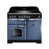 Rangemaster Classic Deluxe 100 Induction Stone Blue Chrome - CDL100EISB/C 2 Rangemaster Classic Deluxe 100 Induction Stone Blue Chrome - CDL100EISB/C -Home Kitchen c d cdl100eisbc