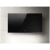 Elica Ascent 60cm Chimney Cooker Hood - Black Glass - PRF0101142B -Home Kitchen e l elica ascent blk 60
