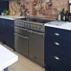 Rangemaster Elise 110cm Dual Fuel Range Cooker - Stainless Steel - ELS110DFFSS/ 7 Rangemaster Elise 110cm Dual Fuel Range Cooker - Stainless Steel - ELS110DFFSS/ -Home Kitchen e l els110dffss 3