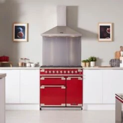 Rangemaster Elise 110cm Induction Range Cooker - Cherry Red - ELS110EIRD/ 7 Rangemaster Elise 110cm Induction Range Cooker - Cherry Red - ELS110EIRD/ -Home Kitchen e l els110eird 3