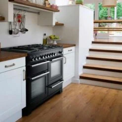 Rangemaster Encore Deluxe 100cm Dual Fuel Range Cooker - Black/Chrome - EDL100DFFBL/C 10 Rangemaster Encore Deluxe 100cm Dual Fuel Range Cooker - Black/Chrome - EDL100DFFBL/C -Home Kitchen e n encore deluxe 100 df 3