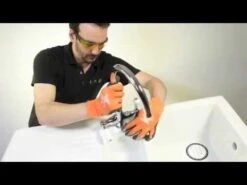 Reginox Regi-Ceramic 1 Bowl Kitchen Sink Including Waste - White - RL 304 CW -Home Kitchen ec9cccd27e651dbd5792154461943ec1c1ecf1889a1ae889ef6e8b1aa7be100e 2