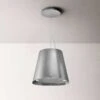 Elica PRF0147730A Juno Urban 50cm Island Cooker Hood - Zinc -Home Kitchen elica prf0147730a lifestyle