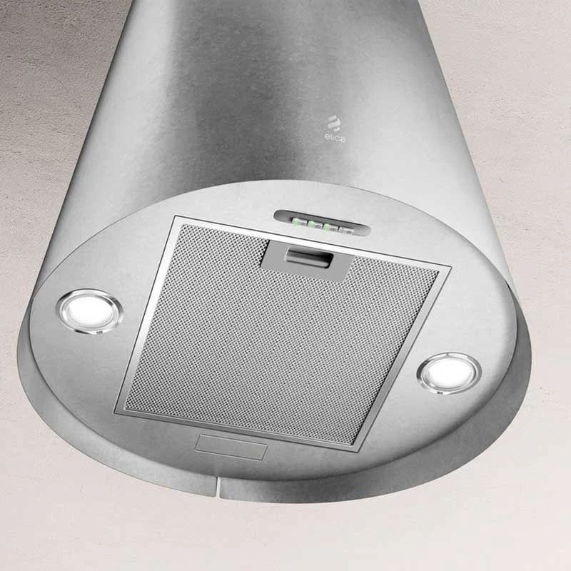 Elica PRF0147730A Juno Urban 50cm Island Cooker Hood - Zinc 4 Elica PRF0147730A Juno Urban 50cm Island Cooker Hood - Zinc - Image 2