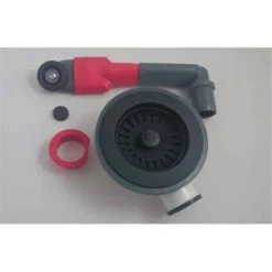 Franke Colourline 1 Bowl Round Overflow & Tap Spacer - Matt Black - 112.0658.242