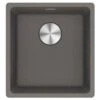 Franke Maris 1 Bowl Undermount Fragranite Kitchen Sink MRG 110-37 - Stone Grey - 125.0688.499 -Home Kitchen franke maris 1250688499 1