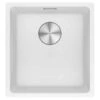Franke Maris 1 Bowl Undermount Fragranite Kitchen Sink MRG 110-37 - Polar White - 125.0688.500 -Home Kitchen franke maris 1250688500 1