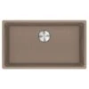 Franke Maris 1 Bowl Undermount Fragranite Kitchen Sink MRG 110-72 - Oyster - 125.0688.512 -Home Kitchen franke maris 1250688512 1