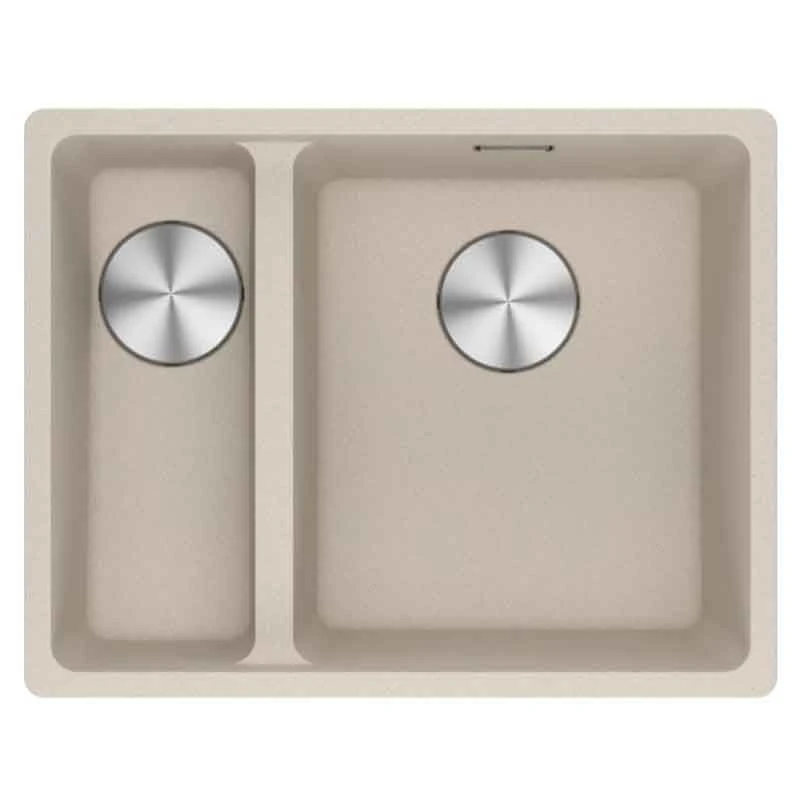 Franke Maris 1.5 Bowl Undermount Fragranite Kitchen Sink MRG 160-34-15 - Left Hand - Coffee - 125.0688.516 3 Franke Maris 1.5 Bowl Undermount Fragranite Kitchen Sink MRG 160-34-15 - Left Hand - Coffee - 125.0688.516
