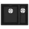 Franke Maris 1.5 Bowl Undermount Fragranite Kitchen Sink MRG 160-34-15 - Right Hand - Matt Black - 125.0688.523 -Home Kitchen franke maris 1250688523 1