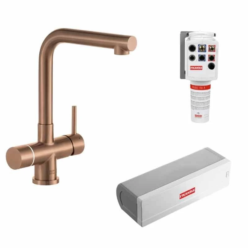 Franke Minerva Mondial 4-in-1 Electronic Kitchen Tap - Copper - 119.0625.348 4 Franke Minerva Mondial 4-in-1 Electronic Kitchen Tap - Copper - 119.0625.348 - Image 2