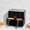 Haden 9 Litre (2 X 4.5L) Dual Basket Air Fryer - 206978 2 Haden 9 Litre (2 X 4.5L) Dual Basket Air Fryer - 206978 -Home Kitchen h a haden dual air fryer 206978