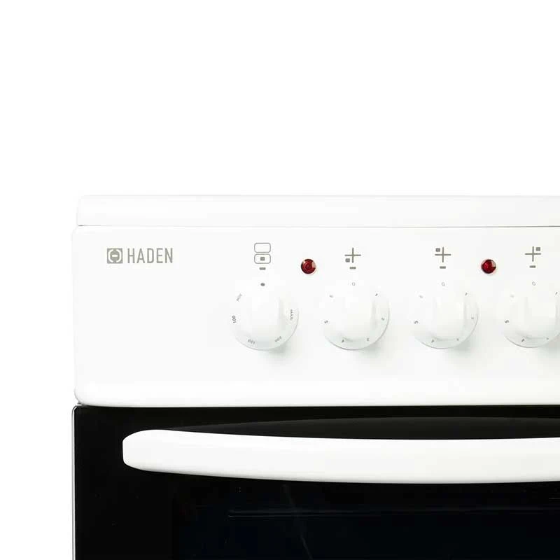 Haden HE50DOMW 50cm Double Oven With Ceramic Hob - White - HE50DOMW 7 Haden HE50DOMW 50cm Double Oven With Ceramic Hob - White - HE50DOMW - Image 5