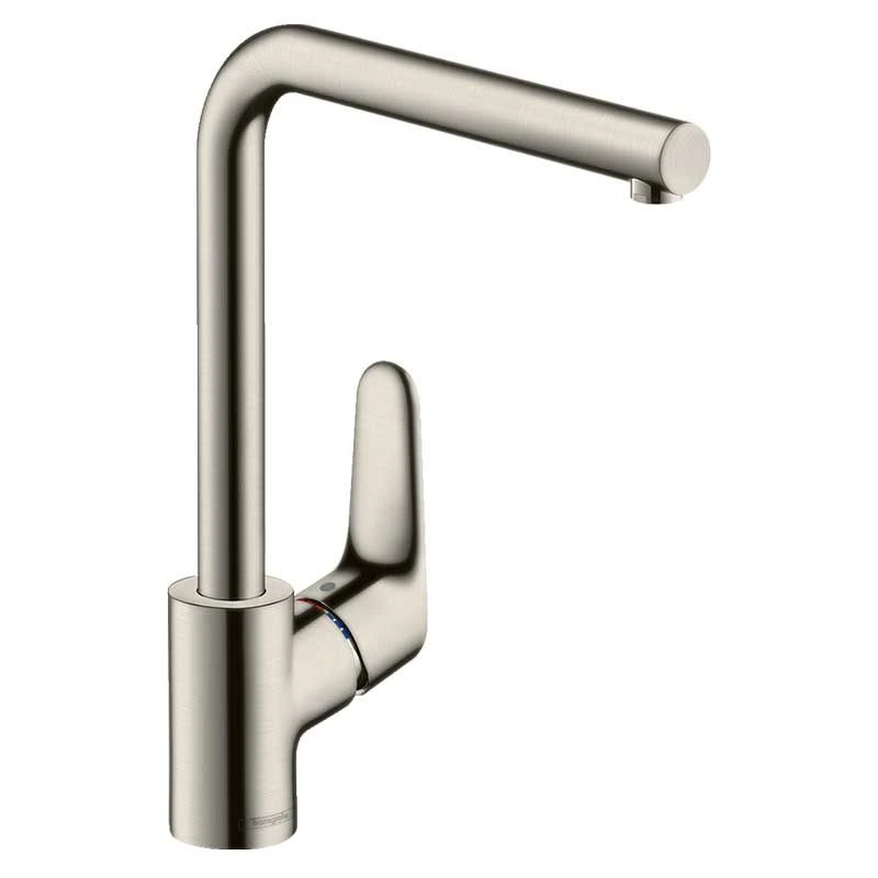 Hansgrohe Focus M41 EcoSmart Single Lever Kitchen Mixer Tap 280 Single Spray Mode - Stainless Steel - 31827800 3 Hansgrohe Focus M41 EcoSmart Single Lever Kitchen Mixer Tap 280 Single Spray Mode - Stainless Steel - 31827800