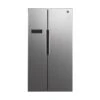Hoover HHSBSO 6174XK F/S American Fridge Freezer - Stainless Steel -Home Kitchen h o hoover hhsbso6174xk front