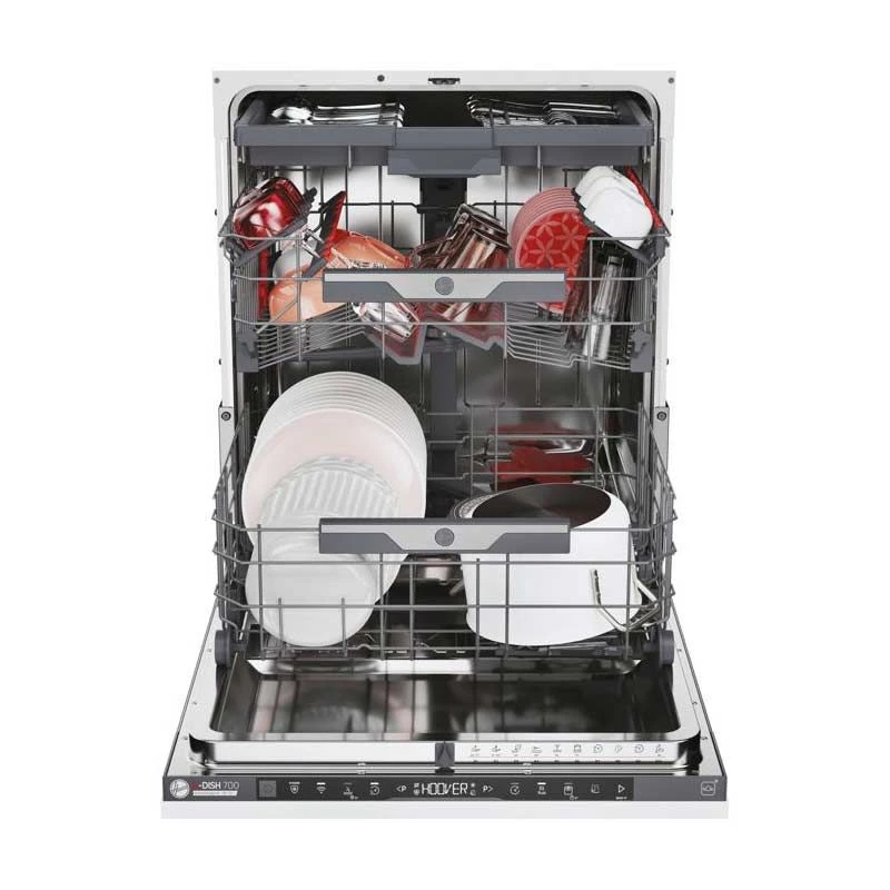 Hoover H500 HI 6C4S1PTA-80 F/I 16 Place Dishwasher - White 5 Hoover H500 HI 6C4S1PTA-80 F/I 16 Place Dishwasher - White - Image 3