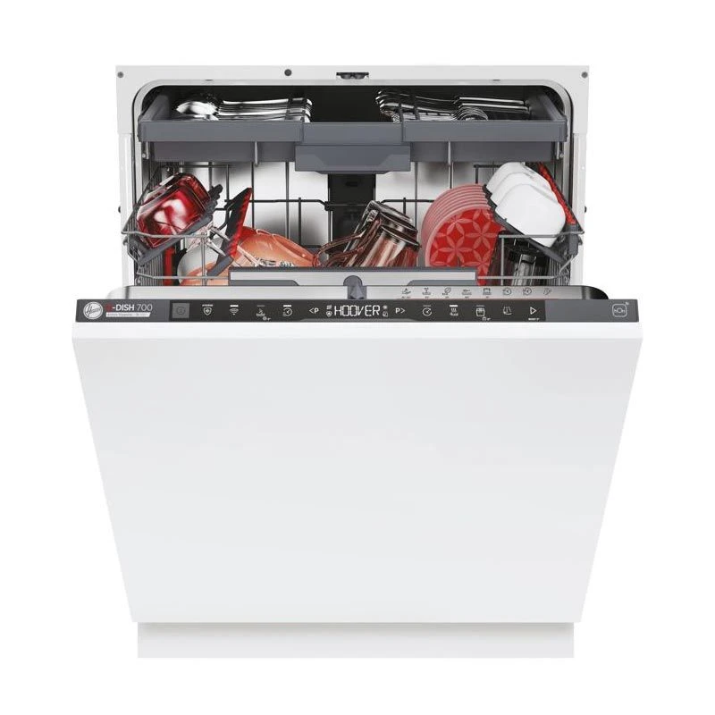 Hoover H500 HI 6C4S1PTA-80 F/I 16 Place Dishwasher - White 6 Hoover H500 HI 6C4S1PTA-80 F/I 16 Place Dishwasher - White - Image 4