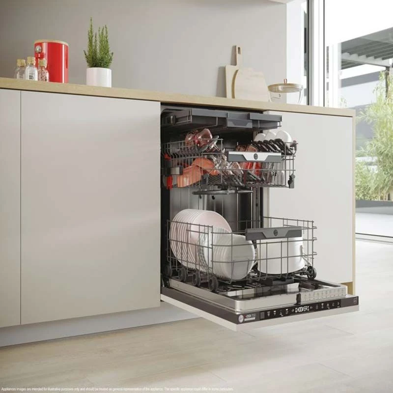 Hoover H500 HI 6C4S1PTA-80 F/I 16 Place Dishwasher - White 4 Hoover H500 HI 6C4S1PTA-80 F/I 16 Place Dishwasher - White - Image 2