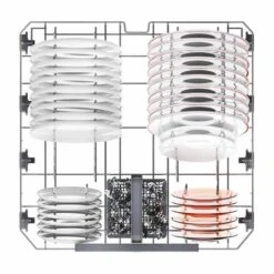 Hoover H500 HI4C6F0S-80 F/I 14 Place Dishwasher - White 18 Hoover H500 HI4C6F0S-80 F/I 14 Place Dishwasher - White -Home Kitchen h o hoover hi4c6f0s 80 tray