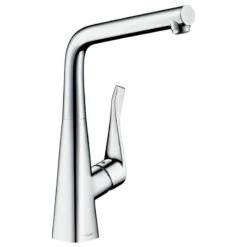Hansgrohe Metris M71 Single Lever Kitchen Mixer Tap 320 - Chrome - 14782000