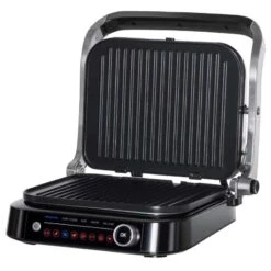 HOMCOM 2100W Health Grill & Pannini Maker - Black - 800-110V70 -Home Kitchen homcom 800110v70