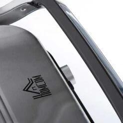 HOMCOM 2100W Health Grill & Pannini Maker - Black - 800-110V70 -Home Kitchen homcom 800110v70 handle