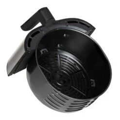 HOMCOM 1500W 4.5 Litre Air Fryer With Digital Display - Black - 800-125V70 -Home Kitchen homcom 800125v70 basket