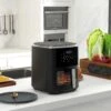 HOMCOM 1500W 6.7 Litre Air Fryer With Digital Display - Black - 800-147V71BK -Home Kitchen homcom 80014771bk main image