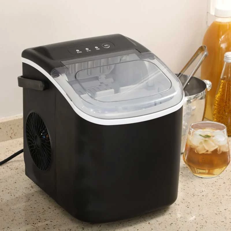 HOMCOM 12 Kg Portable Countertop Ice Maker Machine - Black - 800-154V70BK 7 HOMCOM 12 Kg Portable Countertop Ice Maker Machine - Black - 800-154V70BK - Image 5