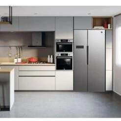Hoover HHSBSO 6174XK F/S American Fridge Freezer - Stainless Steel -Home Kitchen hoover hhsbso6174xk lifestyle1