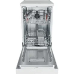 Hotpoint HSFE 1B19 UK N Free Standing 45cm Dishwasher - White -Home Kitchen hotpoint hsfe 1b19 uk n 2