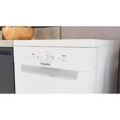 Hotpoint HSFE 1B19 UK N Free Standing 45cm Dishwasher - White -Home Kitchen hotpoint hsfe 1b19 uk n 5