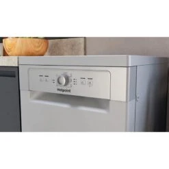 Hotpoint HSFE 1B19S UK N Free Standing 45cm Dishwasher - Silver -Home Kitchen hotpoint hsfe 1b19s uk n 3