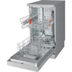 Hotpoint HSFE 1B19S UK N Free Standing 45cm Dishwasher - Silver -Home Kitchen hotpoint hsfe 1b19s uk n 5
