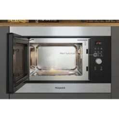 Hotpoint MF25G IX H Built-In Microwave & Grill - Stainless Steel -Home Kitchen hotpoint mf25gixh 2