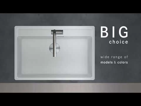 Franke Maris 1.5 Bowl Undermount Fragranite Kitchen Sink MRG 160-34-15 - Left Hand - Stone Grey - 125.0688.514 5 Franke Maris 1.5 Bowl Undermount Fragranite Kitchen Sink MRG 160-34-15 - Left Hand - Stone Grey - 125.0688.514 - Image 3