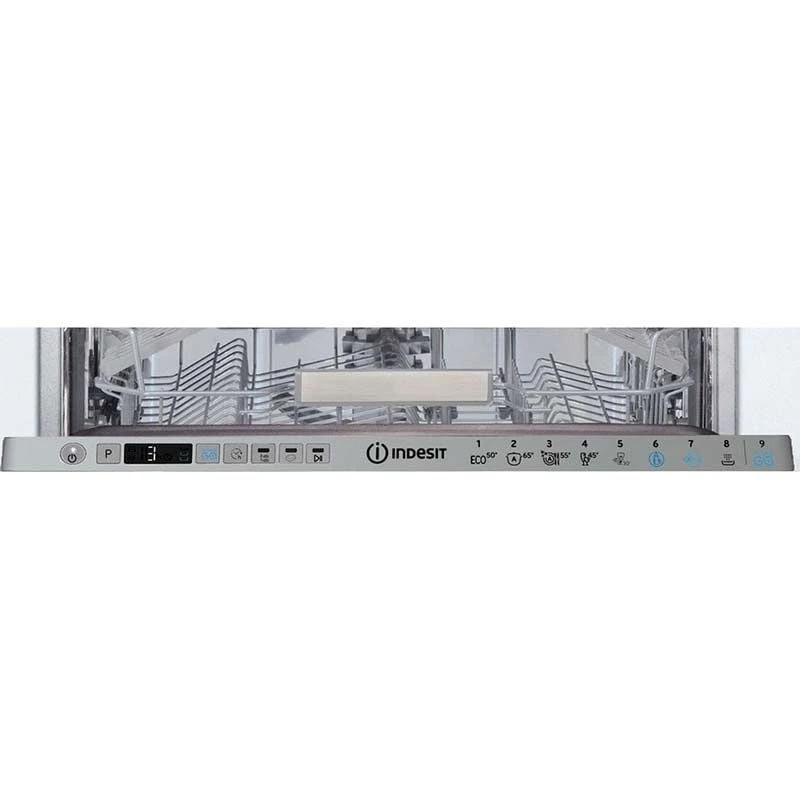 Indesit DSIO 3T224 E Z UK N Built In 10 Place Slimline Dishwasher - White 4 Indesit DSIO 3T224 E Z UK N Built In 10 Place Slimline Dishwasher - White - Image 2