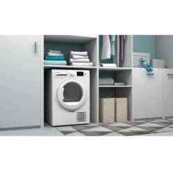 Indesit I3 D81W UK Free Standing 8kg Condenser Tumble Dryer - White -Home Kitchen i n indesit i3d81wuk 2
